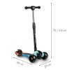 Ecotoys balancni kolobezka cerno modra 5