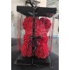 Rose bear krabice 25 cm