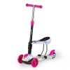 Ecotoys balancni kolobezka se sedtkem ruzovo cervena