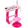 Ecotoys detske klavesy s MP3 ruzova 3