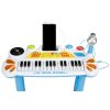 Ecotoys detske klavesy s MP3 modre 2