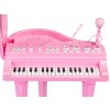 Ecotoys detske piano ruzova 4
