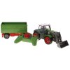 Traktor na dalkove ovladani 1 28 zelena vlecka 11