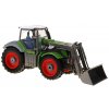 Traktor na dalkove ovladani 1 28 cervena vlecka 6