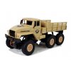 auto na dalkove ovladani sestikolove Army hnede 2