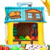 Ecotoys hrací deka Domecek 6
