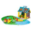 Ecotoys hrací deka Domecek 8