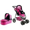 Alice kocarek pro panenky 9662 ruzovy 2
