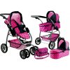 Alice kocarek pro panenky 9662 ruzovy