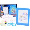 3D kresllici tabulka Glow Board modra