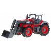 traktor na dalkove ovladani 1 28 cerveny zelena vlecka 6