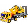 nákladní auto s bagrem City Builder 2