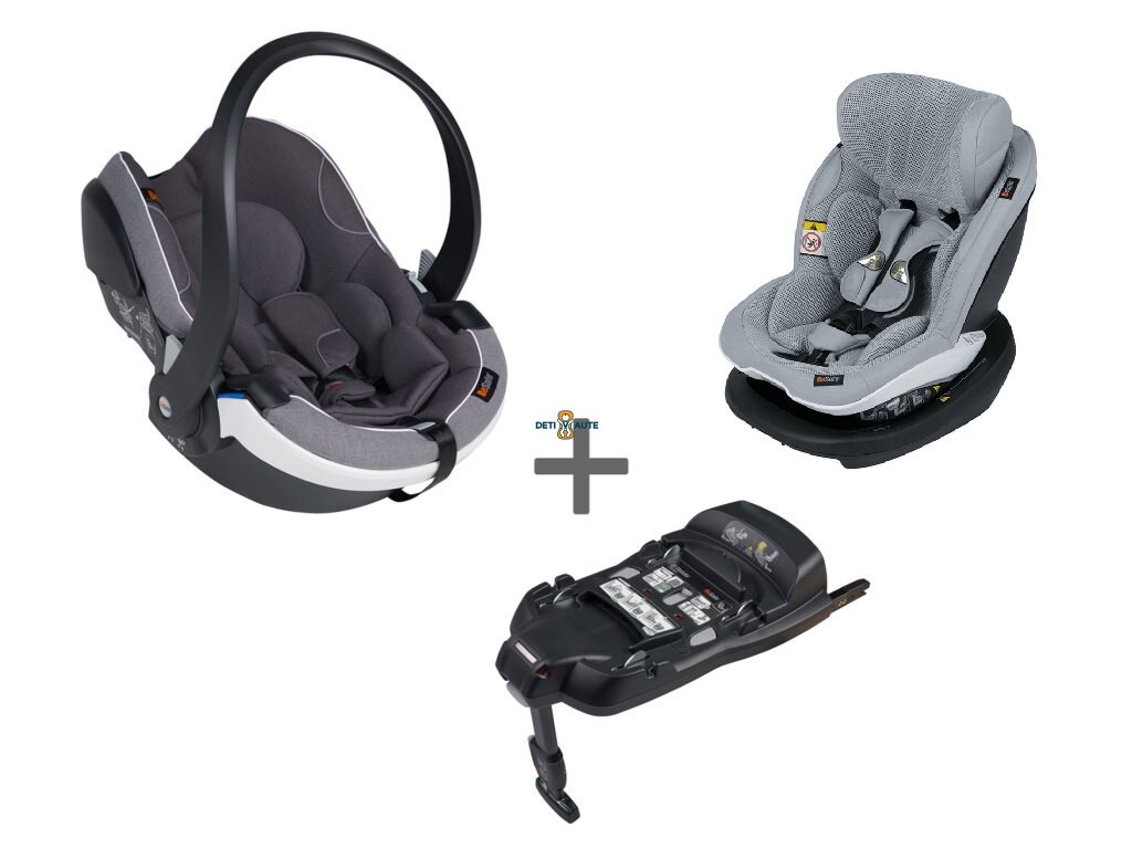 BeSafe iZi Go Modular i Size X1 metallic melange zaklad a iZi Modular i Size Base BeSafe iZi Modular A X1 i Size peak mesh vystavne kusy Deti v aute