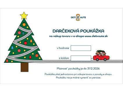 Poukazka detiVaute Vianoce 2 2026