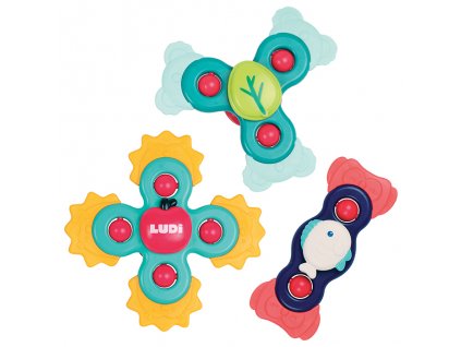 LUDI Baby Spinners 3ks