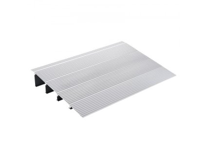 VEVOR prahová rampa dveří, 4" zdvih, nosnost 800 liber, dveřní rampa pro invalidní vozíky, hliníková prahová rampa pro dveře, nastavitelná modulární prahová rampa pro invalidní vozíky, koloběžky, elektrické židle