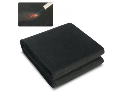 VEVOR svářečská deka z uhlíkové plsti, 27" x 12" svářečské přikrývky zpomalující hoření, sada přikrývek odolných vůči teplu až 1800 °F, řezací podložka na svářečskou podložku s izolací z uhlíkových vláken, 1 balení