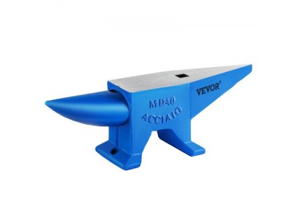 VEVOR Pro Horn Kovadlina 88.2LBS/40KG Hmotnost Ocelová kovadlina Kovářská kovadlina Délka 600 mm Kovárna kovadlina, přenosná Robustní litinová kovadlina Kovárna stabilní pracovní stůl Kovářská kovadlina Nástroj