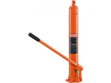 Hydraulický zvedák VEVOR s dlouhým pístem, 4tunový válec motorového kladkostroje s jednopístovým čerpadlem a plochou základnou, hydraulický válec pístu pro zvedáky motoru, hydraulické garážové / dílenské jeřáby, mechanické, farmy