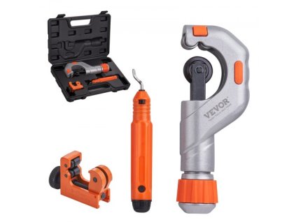 VEVOR 3PCS sada řezaček trubek Nástroj na odhrotování řezačky měděných trubek Mini řezačka trubek