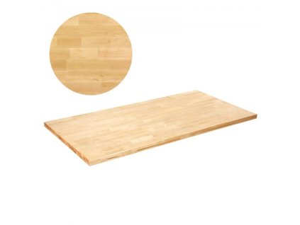 Stolní deska VEVOR z masivního dřeva, 29,5" x 23,6" x 1,5" obdélníkové javorové dřevo