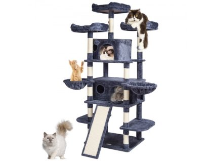 VEVOR Cat Tree 68,5" kočičí věž pro vnitřní kočky se škrabadlem pro kočky