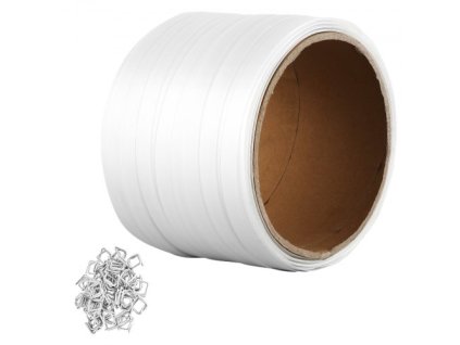 VEVOR Packaging Tkaná páskovací role 3/4" x 0,03" x 330' Páskovací páska 1763 lbs