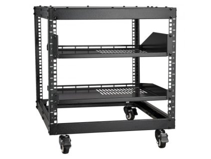 VEVOR 9U 4 Post Open Frame Server Rack Síťový kryt 23''-40'' Nastavitelný
