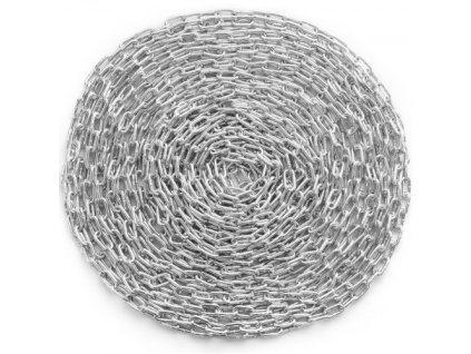 VEVOR Pozinkovaný řetěz z uhlíkové oceli Řetězový řetěz 1/4" x 100' 1540 lbs