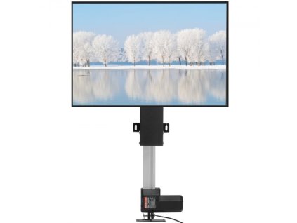 Zvedací stojan na TV VEVOR Motorizovaný držák na TV s automatickým zvednutím pro 26"-60" LCD/LED/OLED plazmové televizory s plochou obrazovkou Výkonný elektrický držák na TV Motorizovaný zvedák