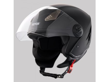 Motokrosová přilba VEVOR 3/4-Face Motokrosová přilba se slotem Bluetooth