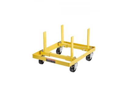 Stojan motoru VEVOR 750 LBS/340 kg Nastavitelný motorový kladkostroj Dolly Steel se 4 kolečky
