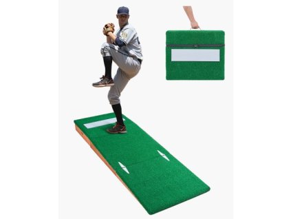 Baseballový softballový trénink VEVOR 85 in Pitching Mound Portable Pitcher Mound