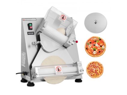 VEVOR 14palcový válec na pizzu, automatický komerční lis na těsto 370 W