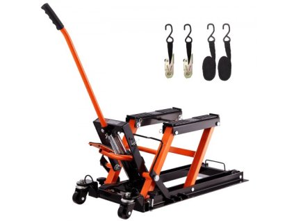 VEVOR Zvedák hydraulické pumpy pro motocykly 1500 LBS ATV Stojan na motocykly