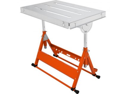 Svařovací stůl VEVOR 30" x 20", 400 liber Nosnost Pracovní stůl pro svařování oceli Stůl na kolečkách, skládací pracovní stůl se třemi 1,1" drážkou, 3 úhly naklonění, nastavitelná výška, výsuvné vodicí kolejnice