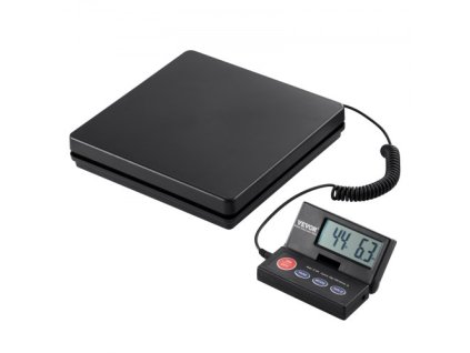 Přepravní váha VEVOR Digitální poštovní váha 110 lbs x 0,07 oz. AC/DC balení LCD