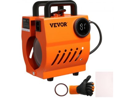 Hydraulický lis na hrnky VEVOR na mini šálky Diy sublimační přířezy 11oz-15oz skleničky na hrnky na kávu ruční lehký lis jako dárek k svátku snadné