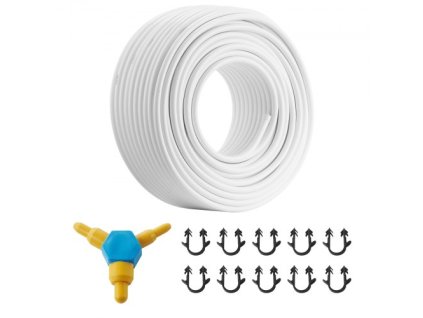 VEVOR PEX-AL-PEX trubka, 328 stop, 5/8'' průměr hliníkovo-plastové kompozitní trubky Kyslíková bariéra sálavá podlahová PEX trubka, tloušťka 0,08'' sálavé teplo podlahové potrubí Vnitřní hliníková vrstva PEX trubka