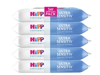 202 hipp detske jemne vlhcene ubrousky ultra sensitive 5x48 ks 240 ks