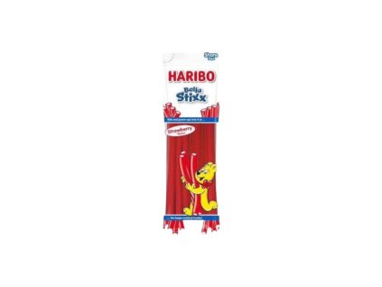 Haribo Balla Stixx Strawberry želé pendreky s příchutí jahoda 200g