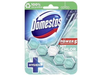 Domestos Power 5 WC blok s aktivním chlorem