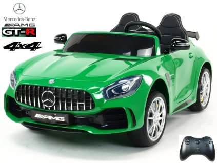 1164 mercedes amg gtr s 2 4g dvoumistny s nahonem 4x4 zeleny metalicky lak