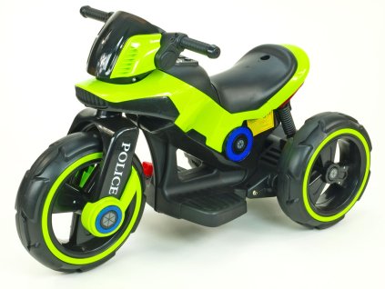 293 13 elektricka motorka police plastova kola zelena