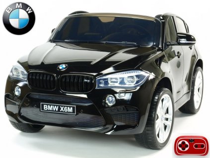 818 35 elektricke auticko bmw x6m dvoumistne s 2 4g bluetooth ovladacem cerna metaliza