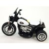 266 12 elektricka motorka chopper na masivnich kolech 6v cerna barva