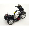 266 13 elektricka motorka chopper na masivnich kolech 6v cerna barva
