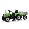 Rozkošný traktor zelen šedý 6