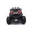 Elektrická bugina Turbo RZR 4x4 dvoumístná s 2,4G DO, odpružením, EVA koly, červená