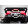 Elektrická bugina Turbo RZR 4x4 dvoumístná s 2,4G DO, odpružením, EVA koly, červená